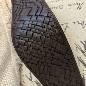 Brown belt from the Limited, size small, very gently used, button detailing